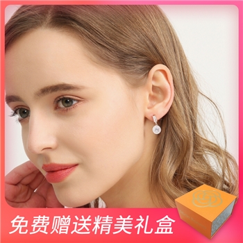 alicia bonnie美国小众设计耳钉女925纯银简约气质时尚高级感耳环