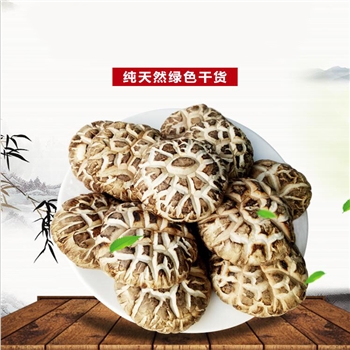华升福建生态县寿宁特产精选花菇250g*2冬菇椴木花菇包邮